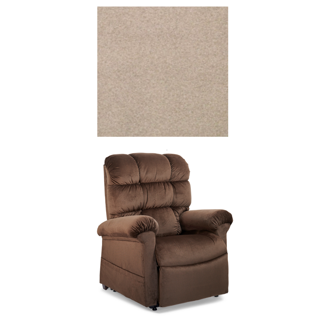 Golden Technologies PR510 MaxiComfort Cloud Series Assisted Lift Chair Recliner - Camel